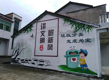 溧阳墙绘是现在流行的墙体广告