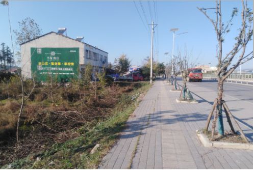 溧阳书山南院墙体广告
