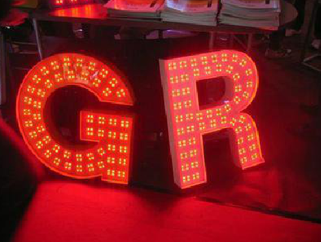 溧阳LED发光字常见的安装误区。