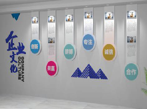 溧阳企业文化墙需要传递什么办公文化？